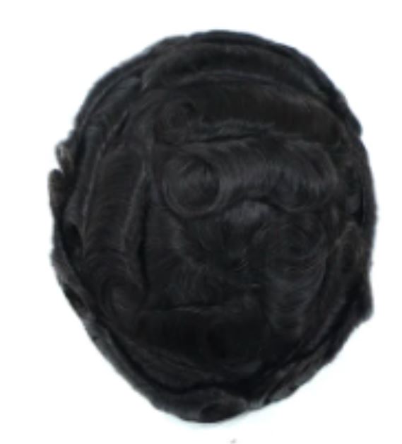 Protesis Capilar DE MALLA, Negro 1B - Imagen 2